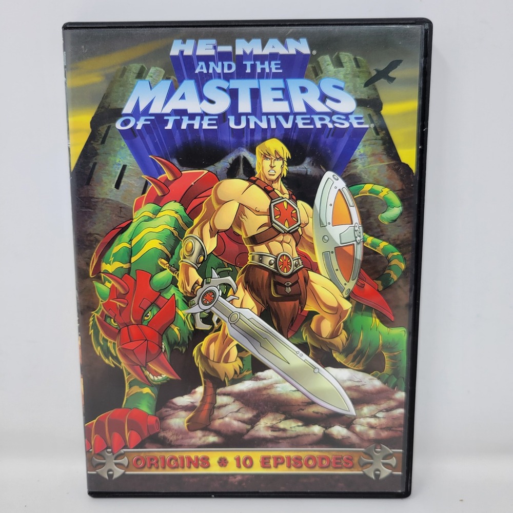 He-Man and the Masters of the Universe Origins DVD 10 Episodes 2002 Series 2009